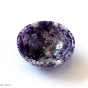 Natural Lepidolite Bowl - Offering Bowl - Jewelry Holder - Crystal Bowl