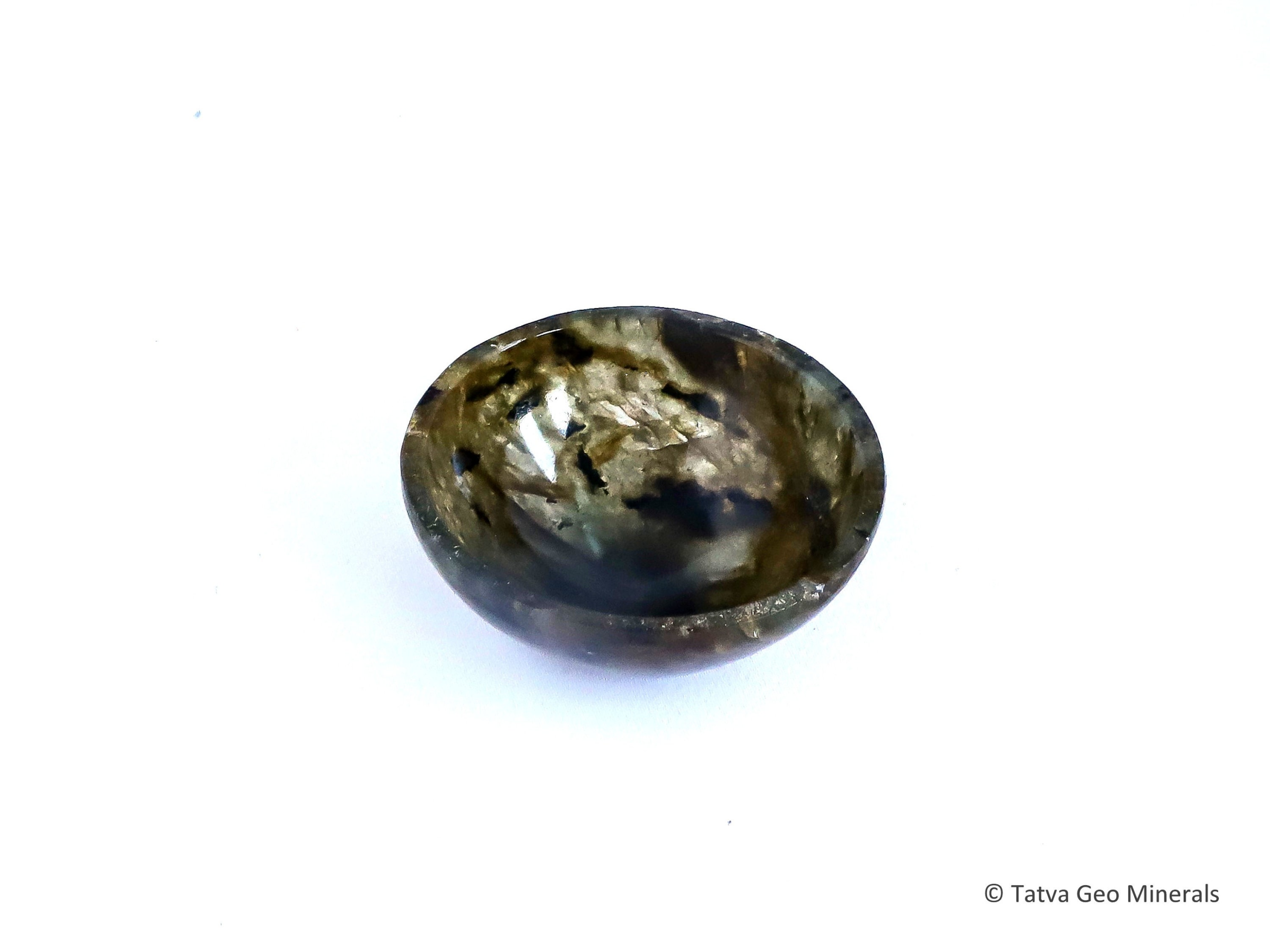Labradorite Bowl - Offering Bowl - Jewelry Holder - Crystal Bowl - Natural Flashy Labradorite