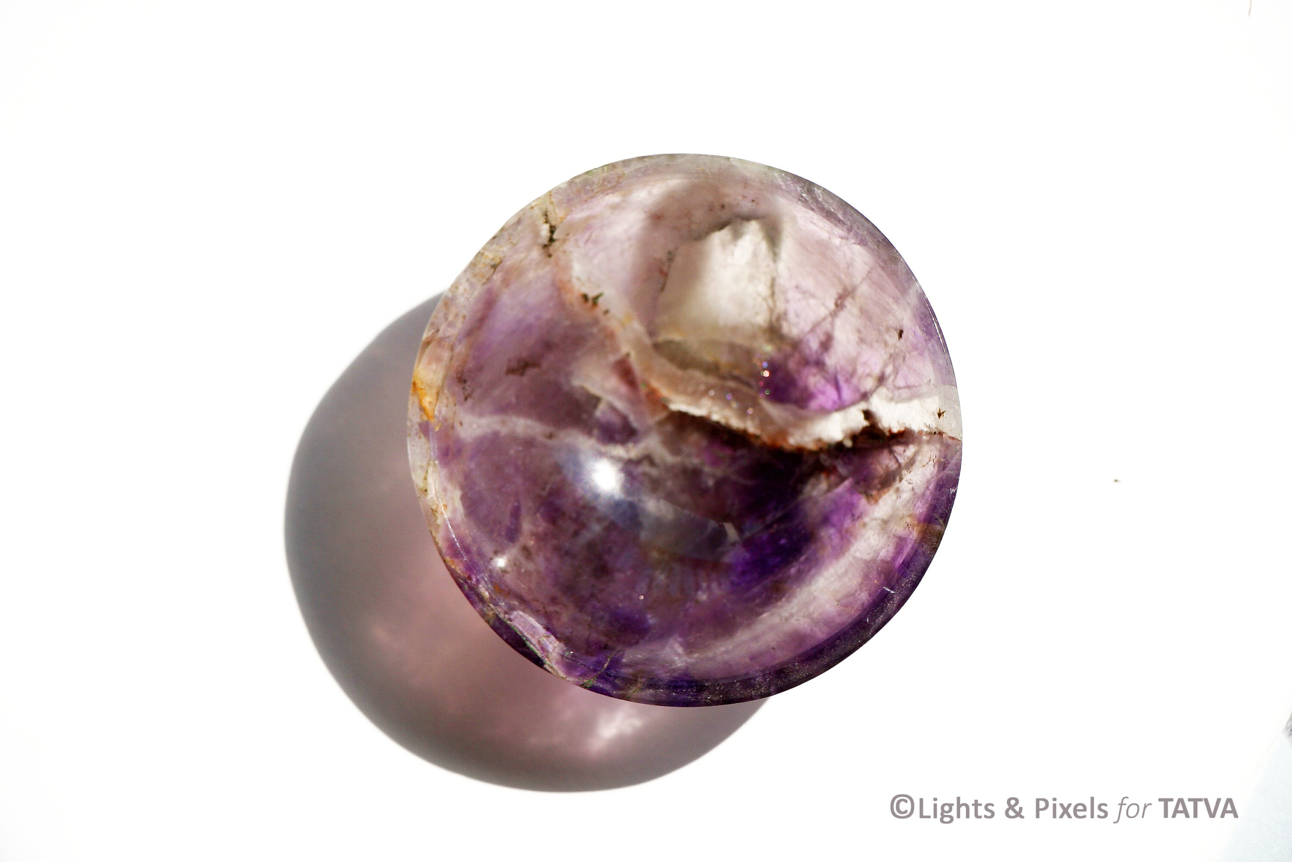 Natural Amethyst Bowl - Offering Bowl - Jewelry Holder