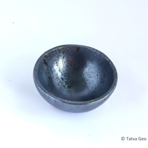 Natural Hematite Bowl - Offering Bowl - Jewelry Holder - Crystal bowl
