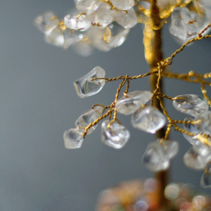 Clear Quartz Tree of Life – Gemstone Crystal Tree – Healing Energy Decor – Spiritual Gift – Feng Shui Tree – Home Crystal Decor - 3 sizes