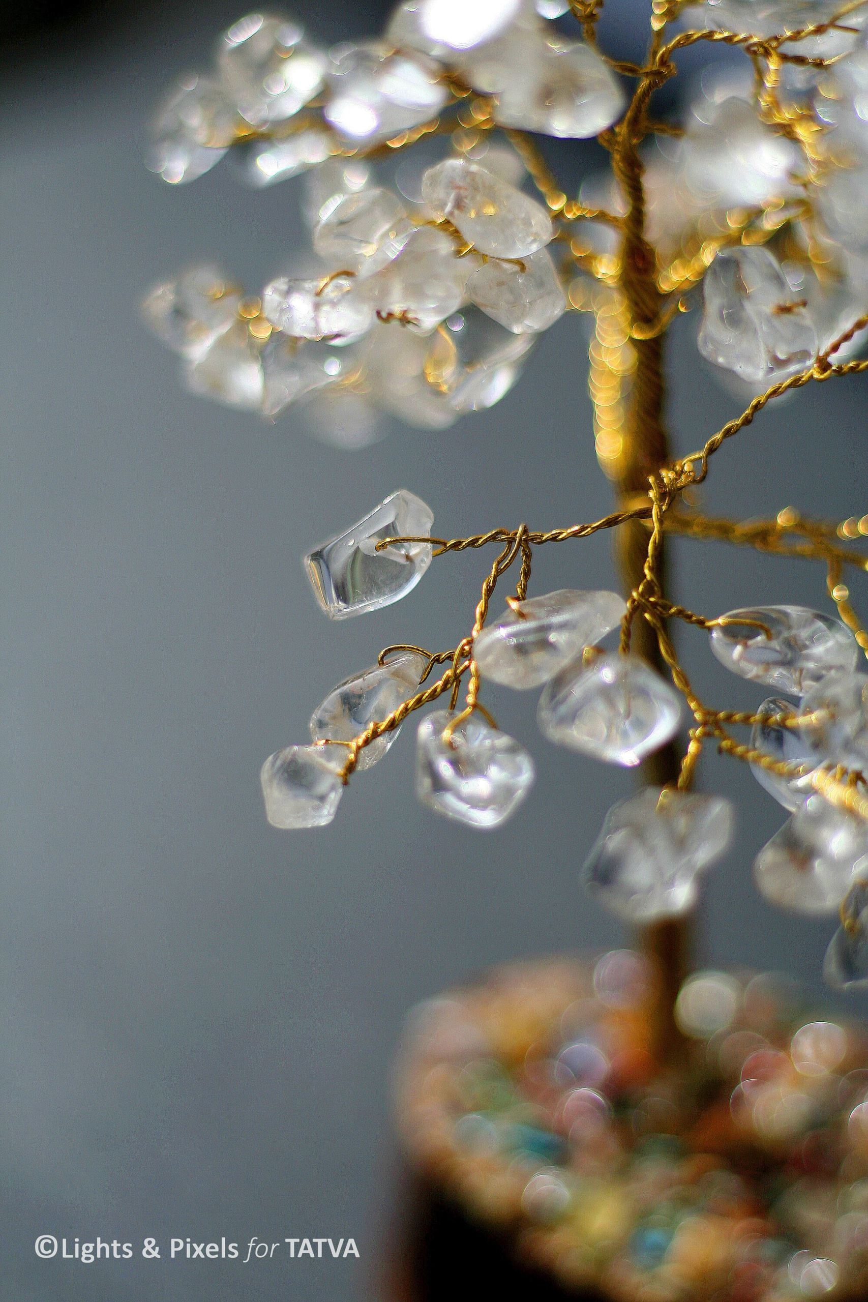 Clear Quartz Tree of Life – Gemstone Crystal Tree – Healing Energy Decor – Spiritual Gift – Feng Shui Tree – Home Crystal Decor - 3 sizes